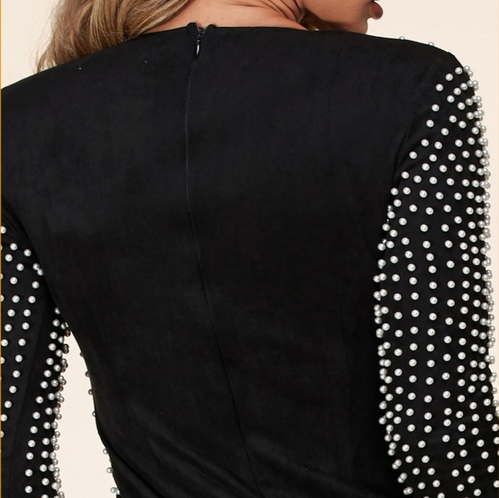 Pearl embellished bodycon dress - Picture 5 of 5